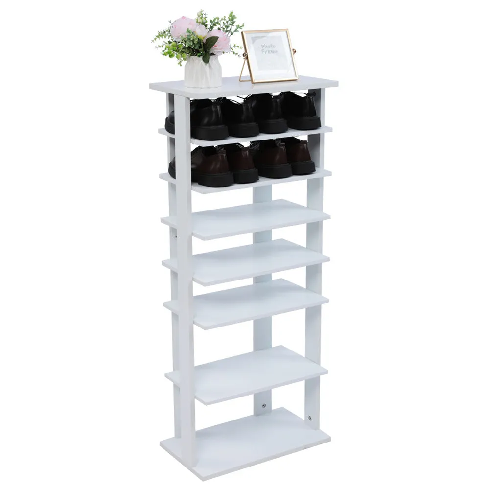 ALICIAN 7-layer Shoe Rack Storage Mount Household Furniture Room Organizer White