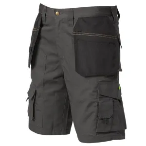 Apache Lightweight Holster Work Shorts Grey