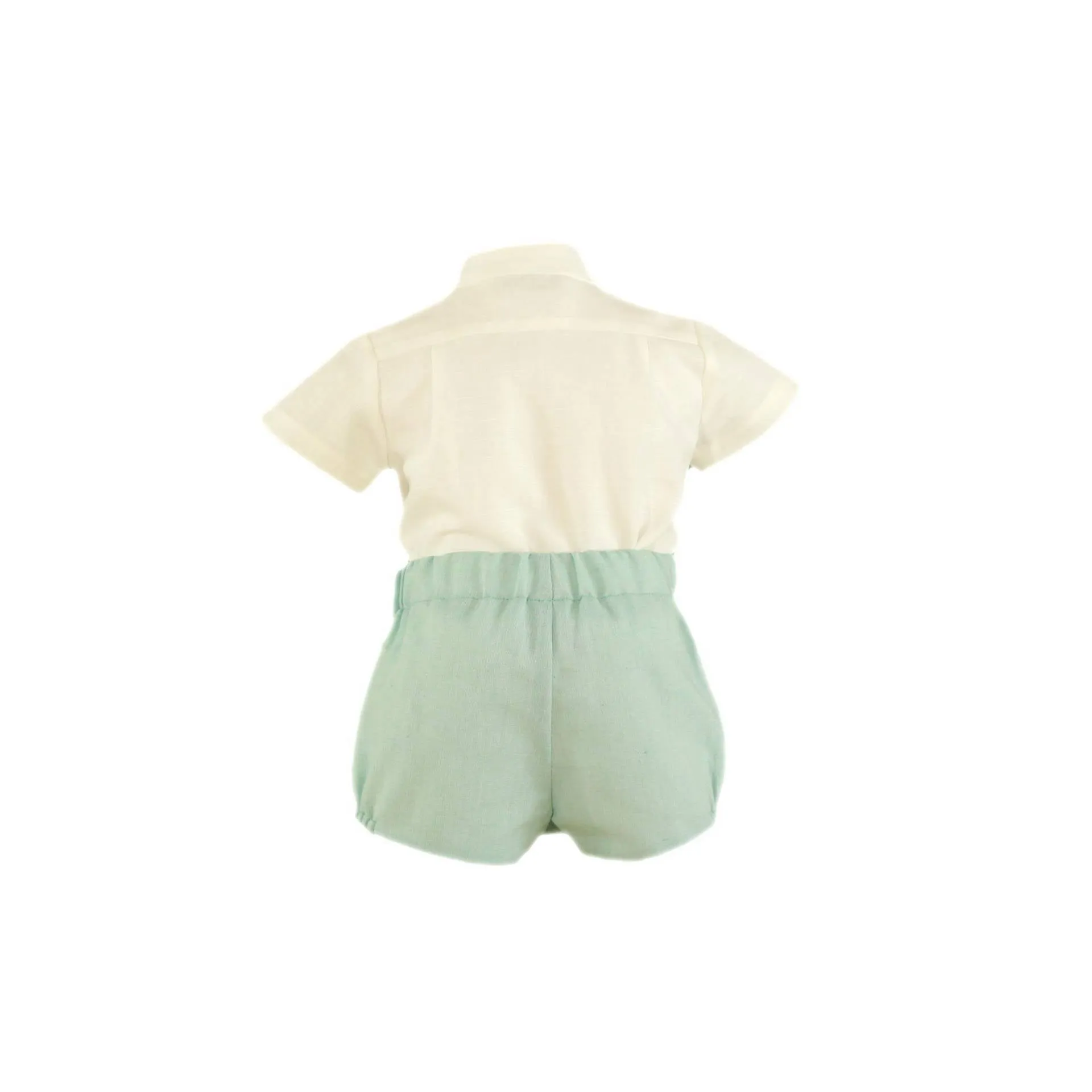 Aqua Green Shorts Set