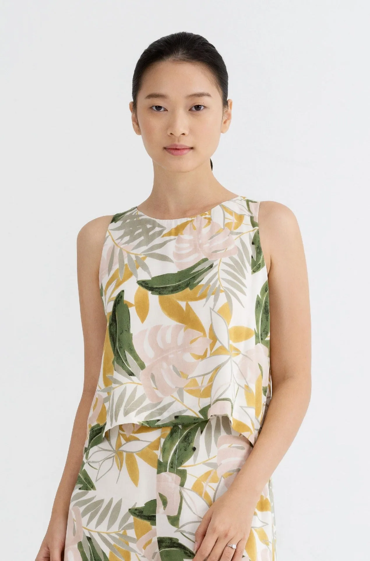 [Back in Stock] Eden Tropical Print Top