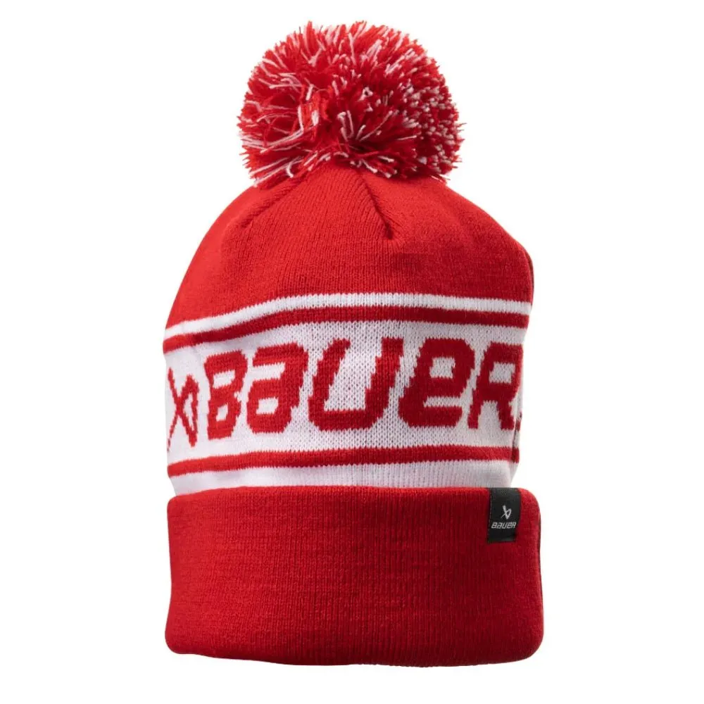 Bauer S24 Team Ribbed Pom Beanie