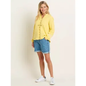 Brakeburn 12 Yellow Jessie Embroidered Blouse