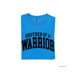 Brother of a Warrior - Varsity - SHORT SLEEVE COMFORT COLORS TEE