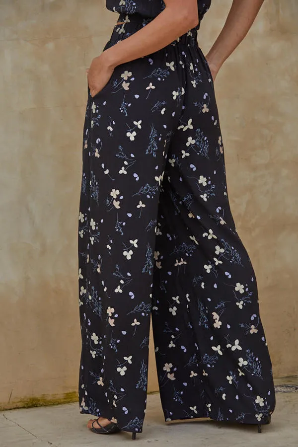 By Together Midnight Floral Pant