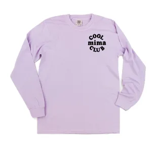 COOL Mima CLUB - Pocket Design - LONG SLEEVE COMFORT COLORS TEE