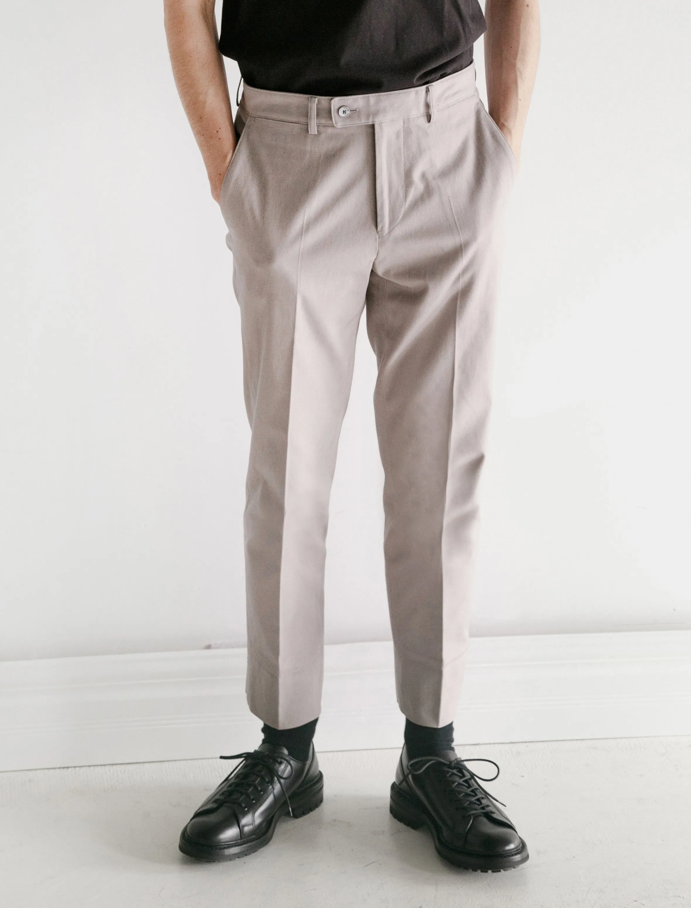 False Hem Pant Mink