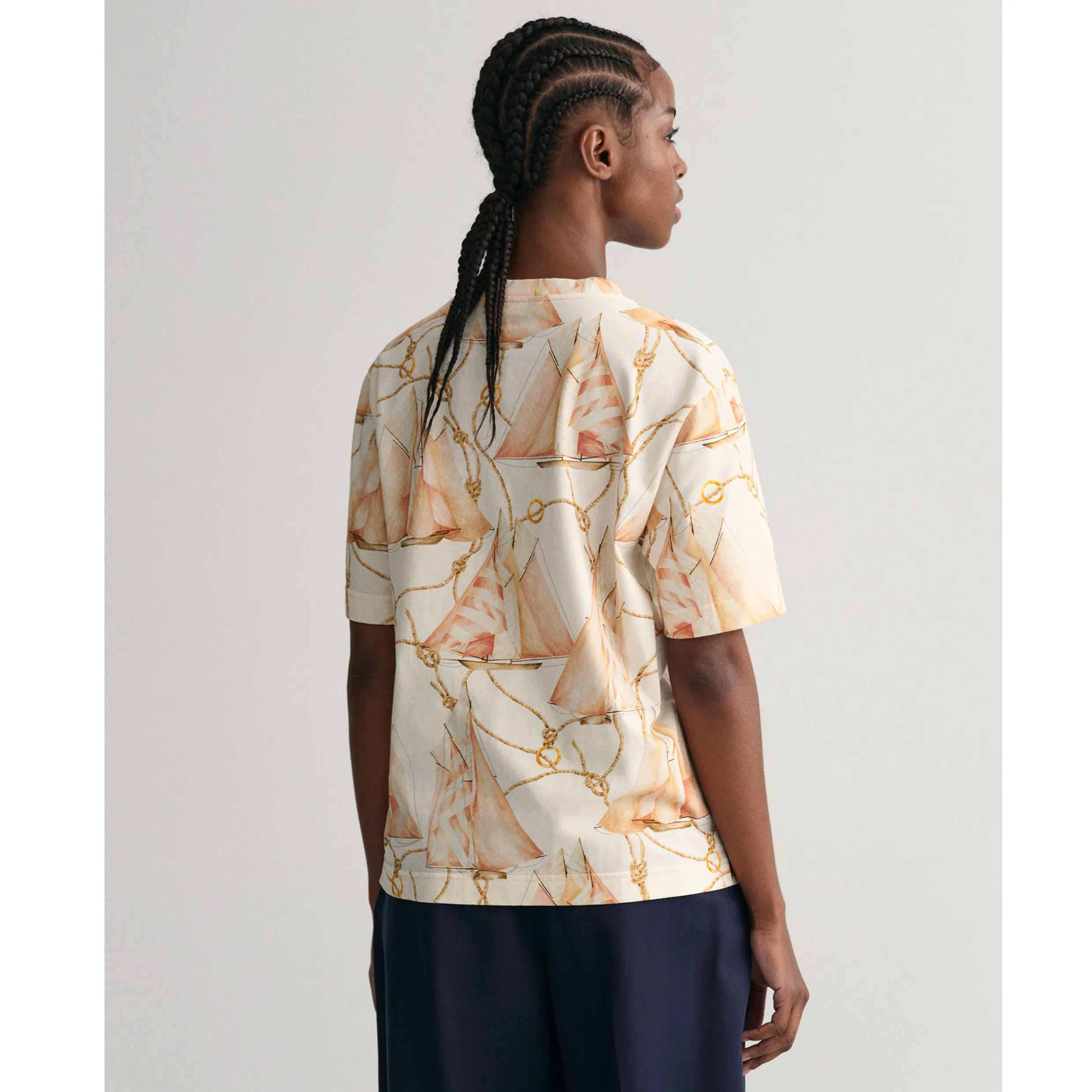 GANT Sailing Print Cotton Tee 4202463