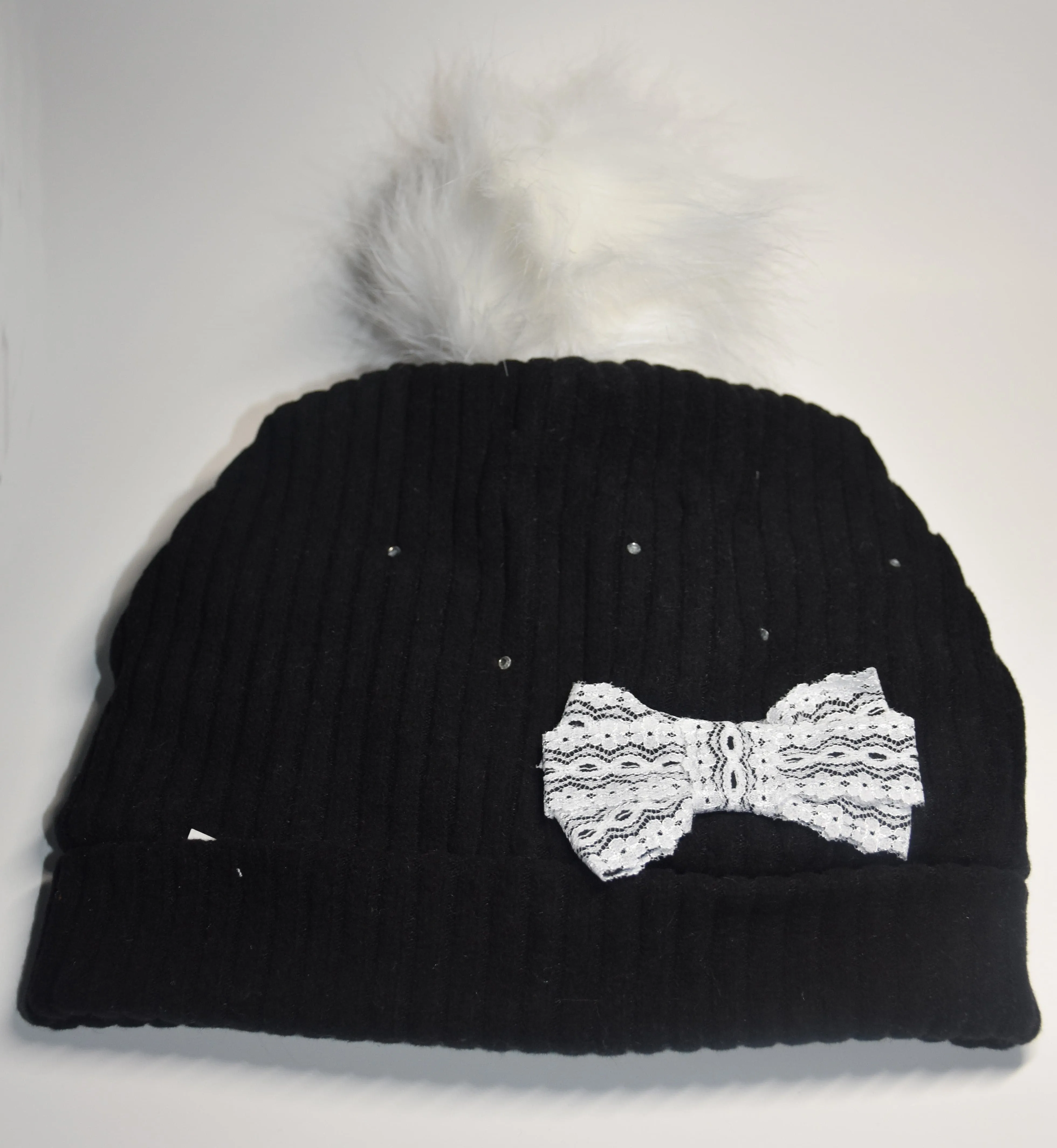 Girls Winter Pom Pom