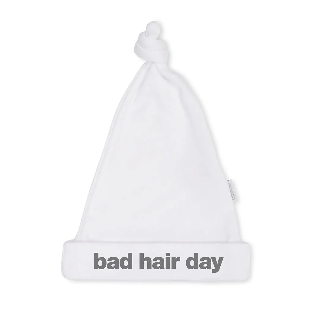 Hat 'Bad Hair Day' White