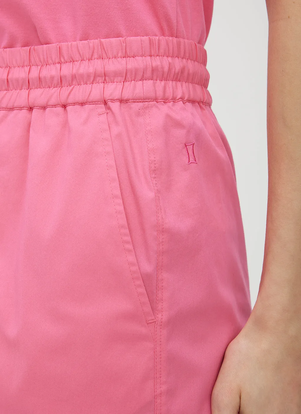 Marbella Elastic Poplin Shorts