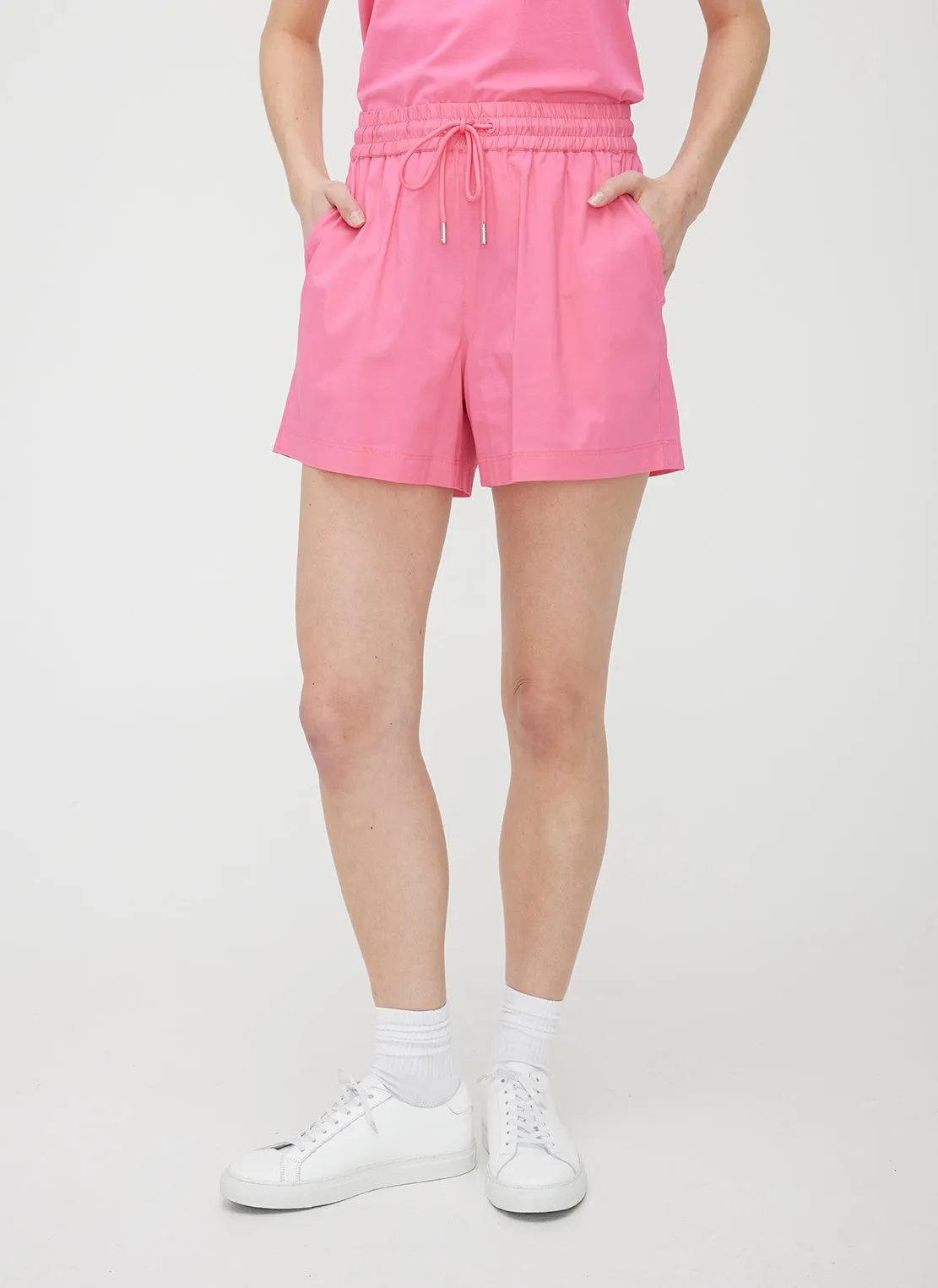 Marbella Elastic Poplin Shorts