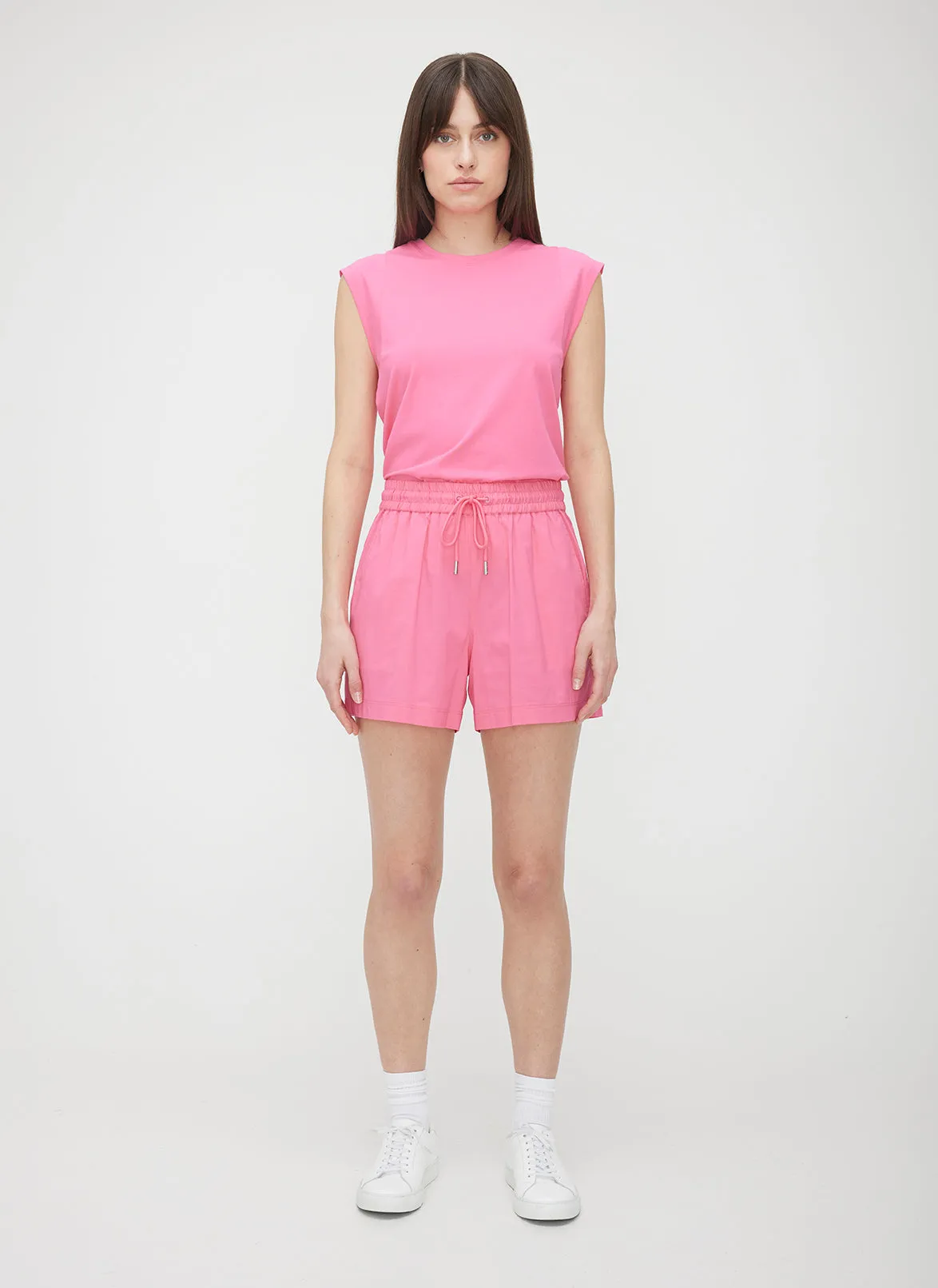 Marbella Elastic Poplin Shorts