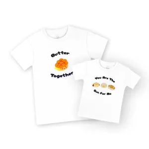 Mommy & Me Set Organic Cotton T-Shirts - Bakery Buns