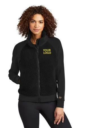 OGIO Ladies Luuma Customized Sherpa Jackets, Blacktop