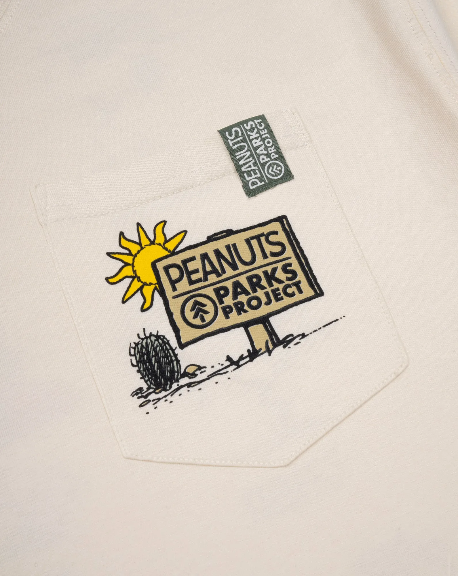 Peanuts x Parks Project Leave It Better Pocket Tee