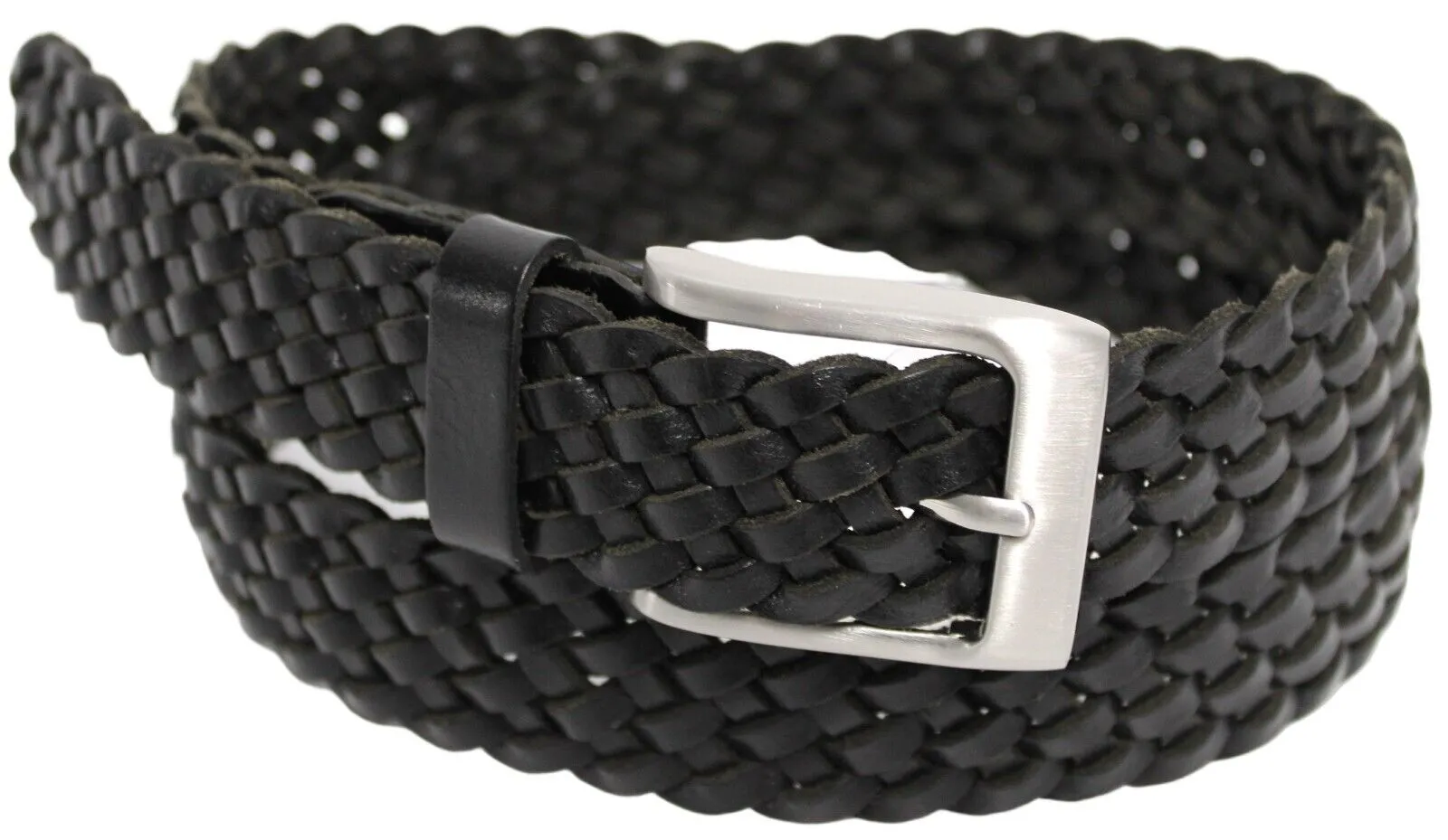 Quality Full Grain Genuine Leather Braided Belt. Style No: 41027 Hide & Chic