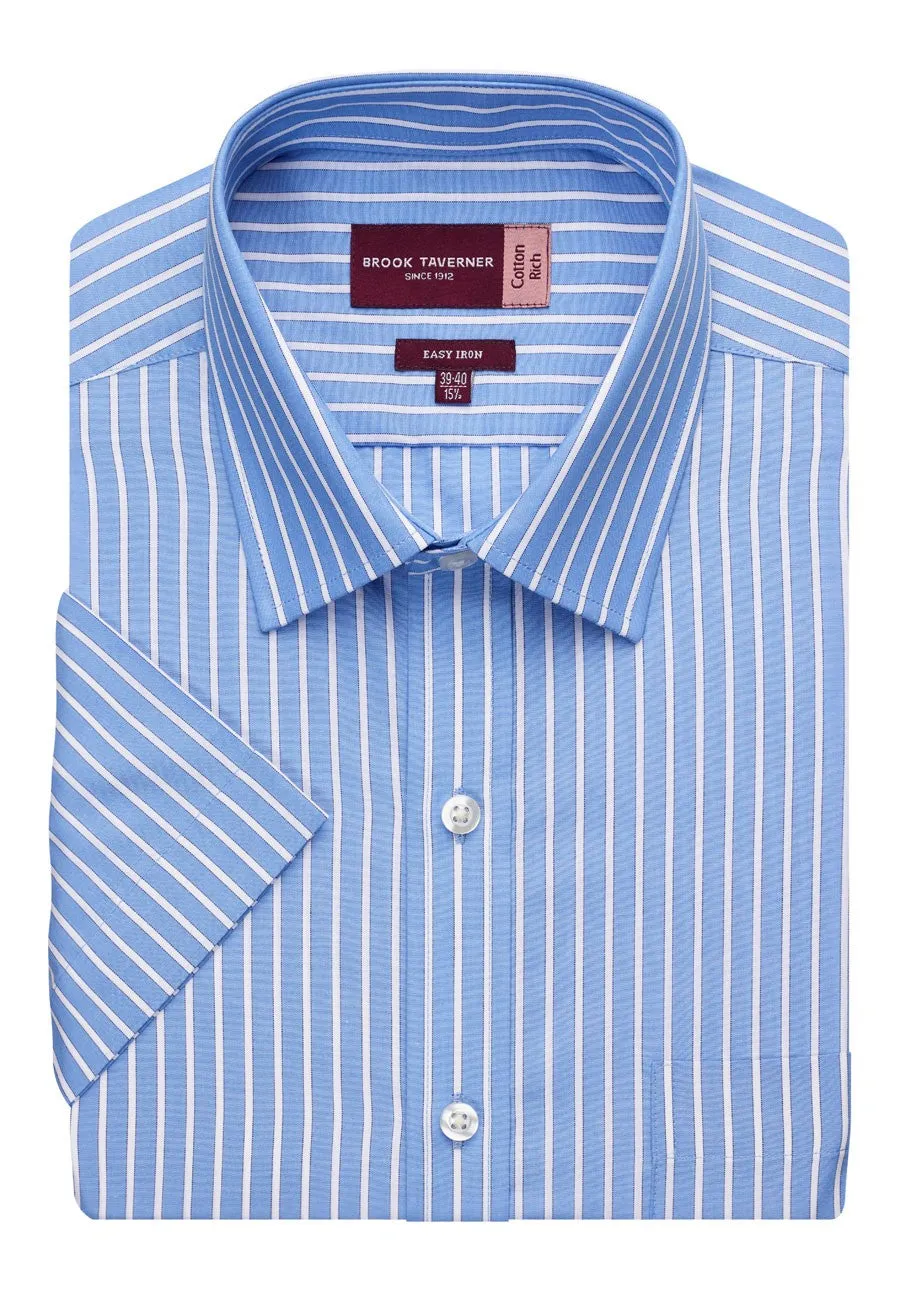 Roccella Men's Classic Fit S/S Shirt - 7542