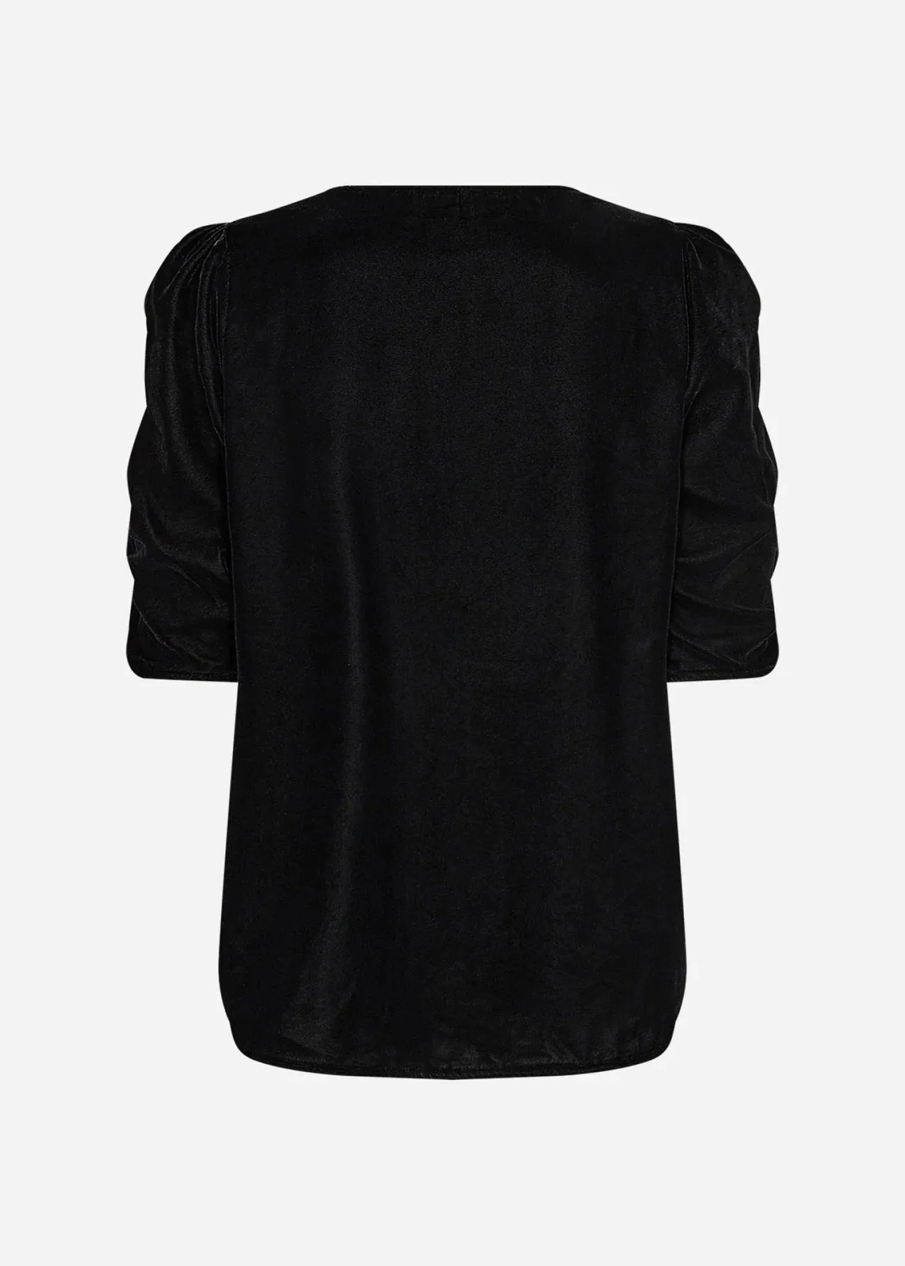 Soya Concept Nicole 1 Velvet Blouse Black