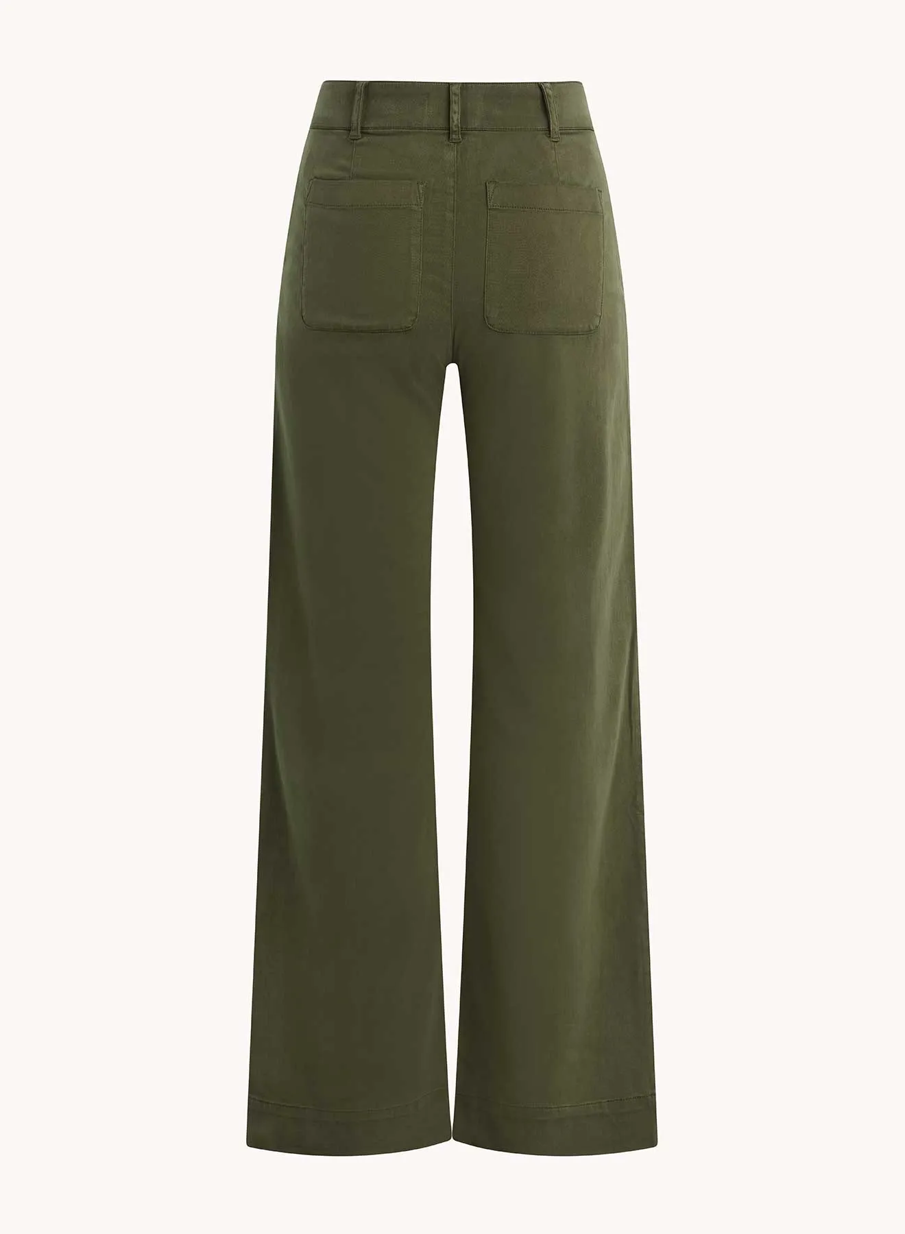 Sydney Wide Leg Pant - Italian Herb