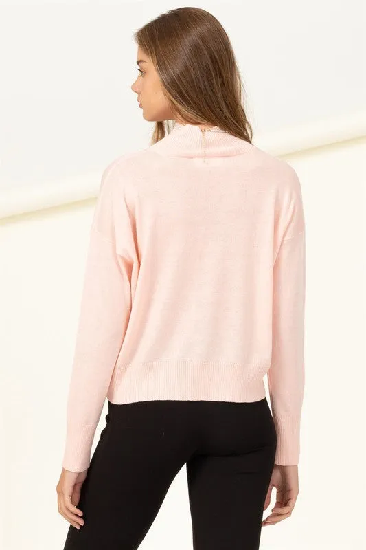 Warm Personality High-Neckline Sweater