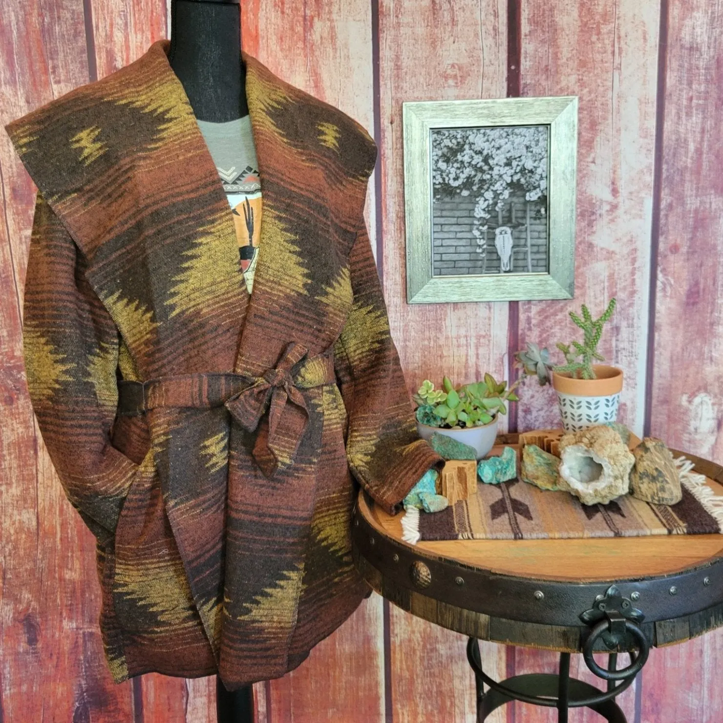 Women's Blanket Wrap Jacket by Cripple Creek       CR15649