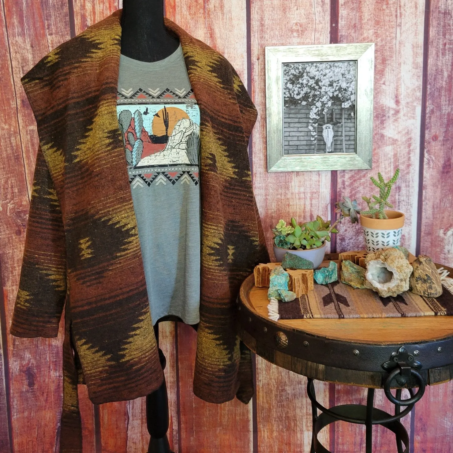 Women's Blanket Wrap Jacket by Cripple Creek       CR15649