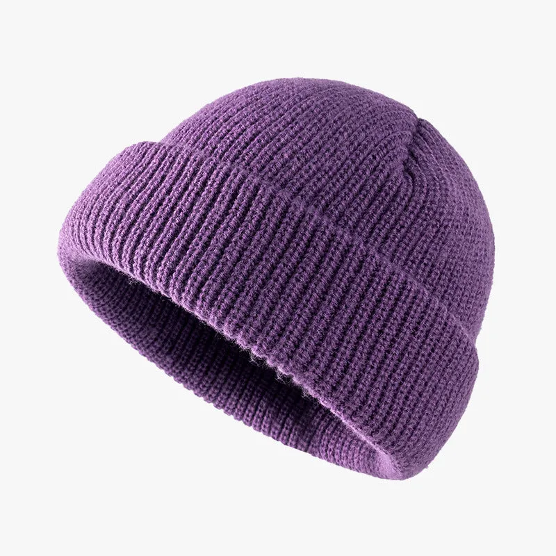 Womens Cuffed Beanies Knit Skull Cap Warm Ski Hats Beanie Hats