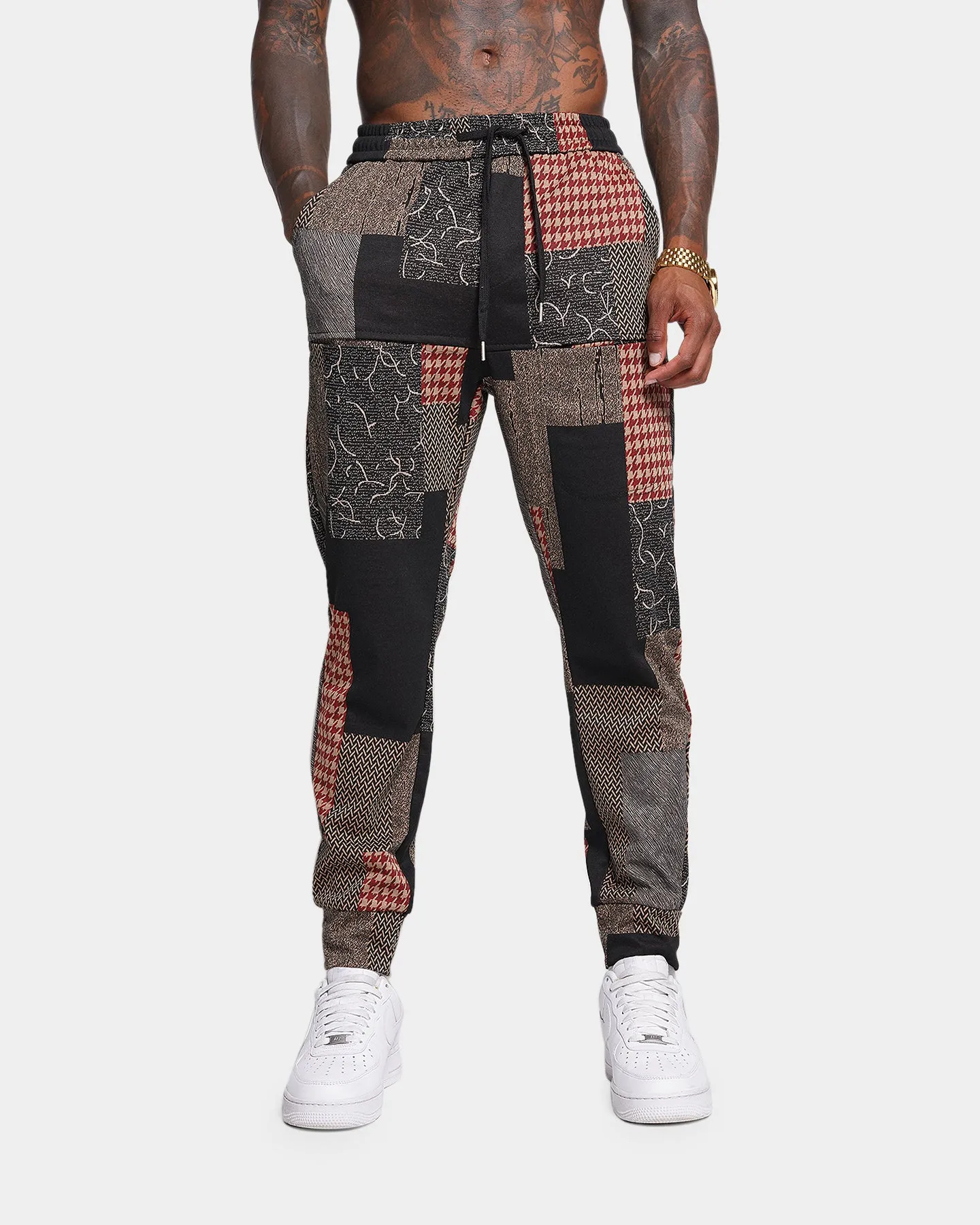 XXIII IOS Patch Work Jogger Pants Multi