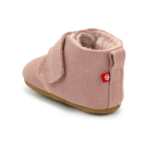 Zutano Leather Furry Lined Baby Shoe